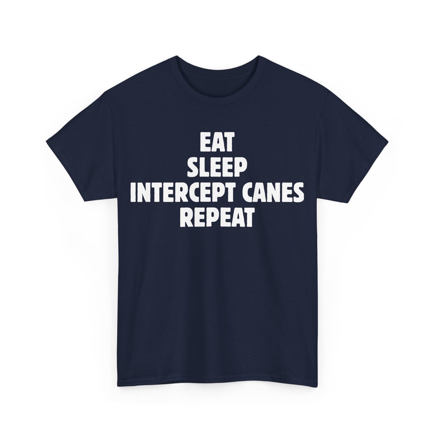 Storm Chaser T-Shirt with "Eat Sleep Intercept Canes Repeat" design.