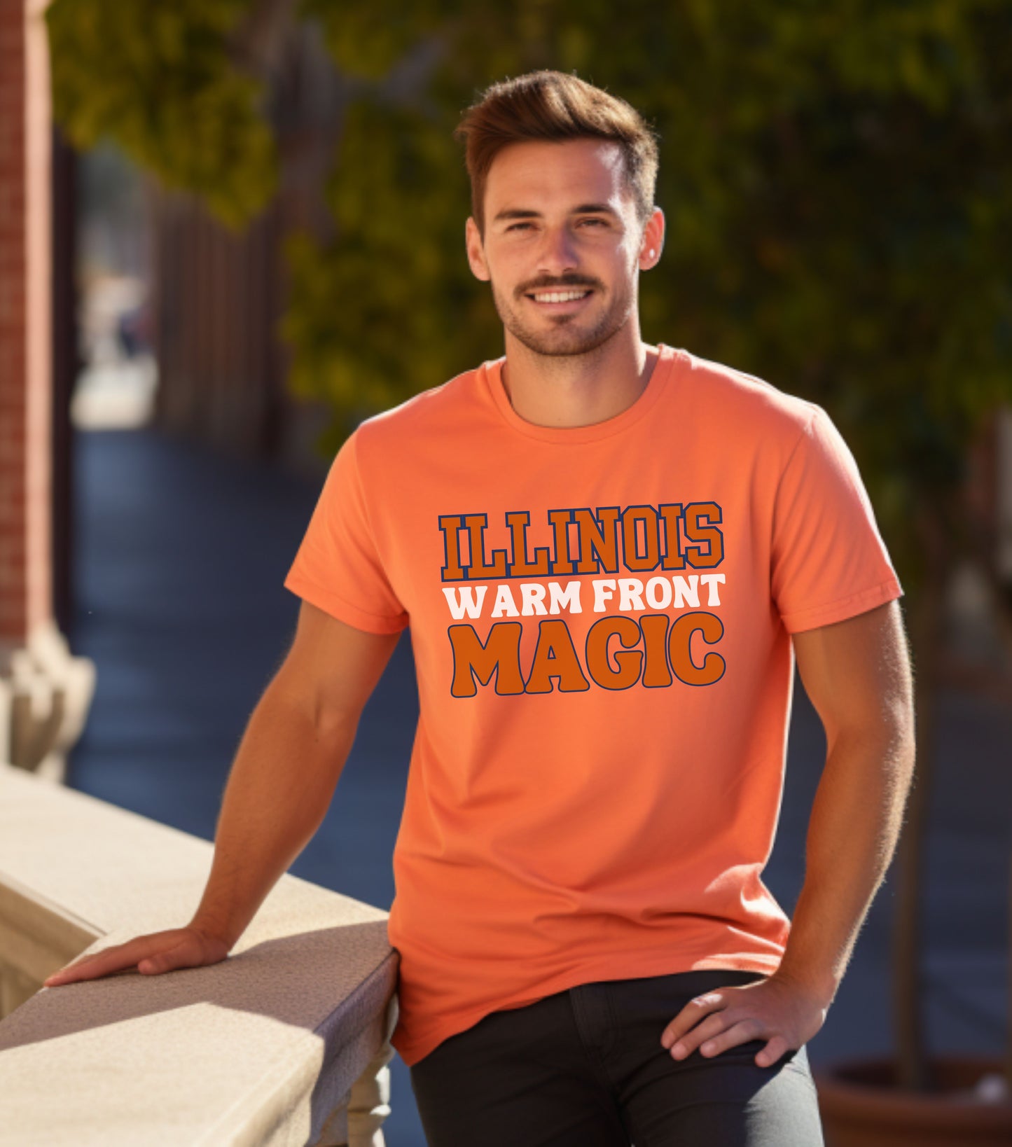 Storm Chaser T-Shirt - Illinois Warm Front T-Shirt