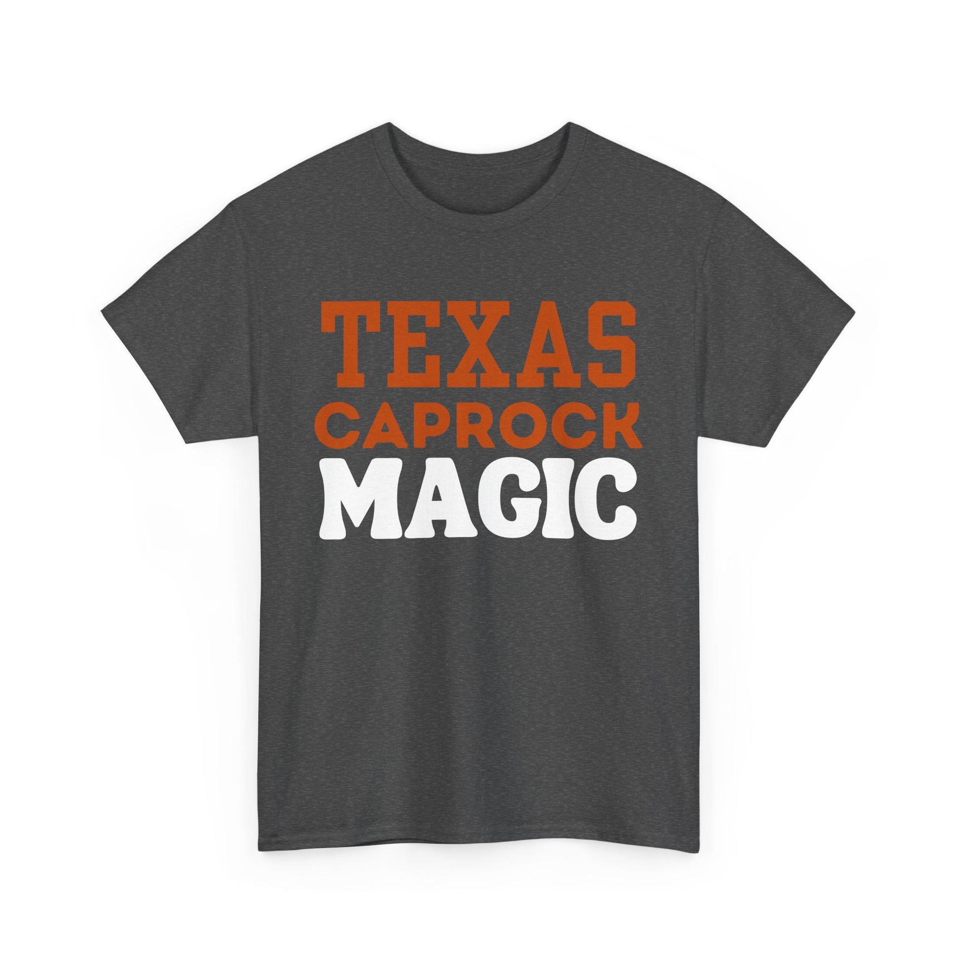 Storm Chaser T-Shirt with "Texas Caprock Magic" design, ideal for weather enthusiasts.